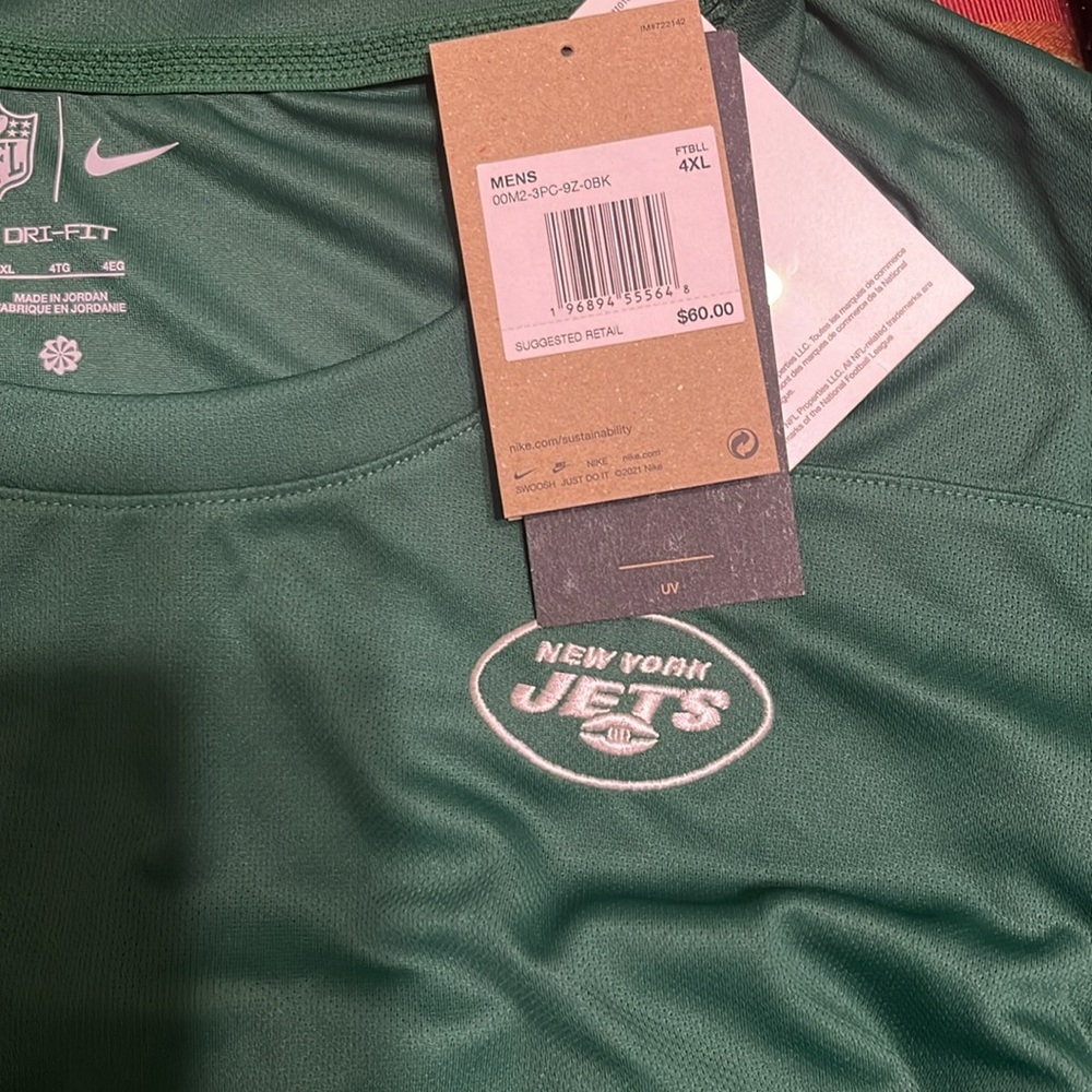 JETS MENS Dri Fit long Sleeve Shirt